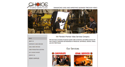 Desktop Screenshot of choicevideoservices.com